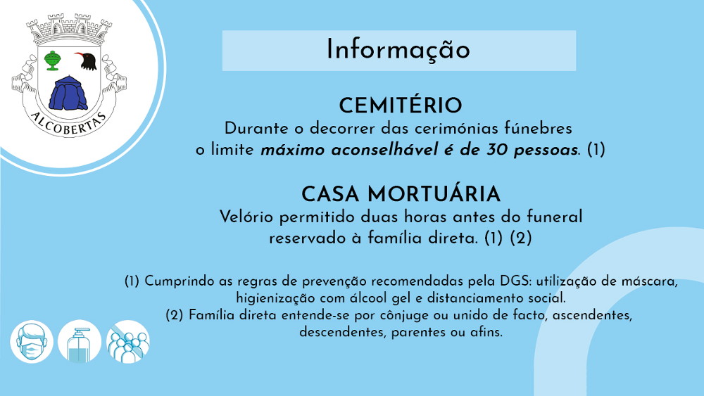 Funcionamento do Cemitério e da Casa Mortuária no contexto da pandemia